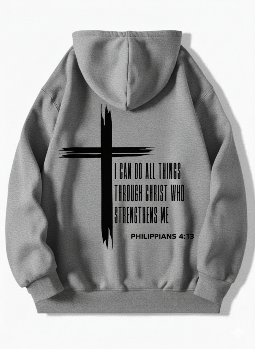 Cross of Strength Hoodie