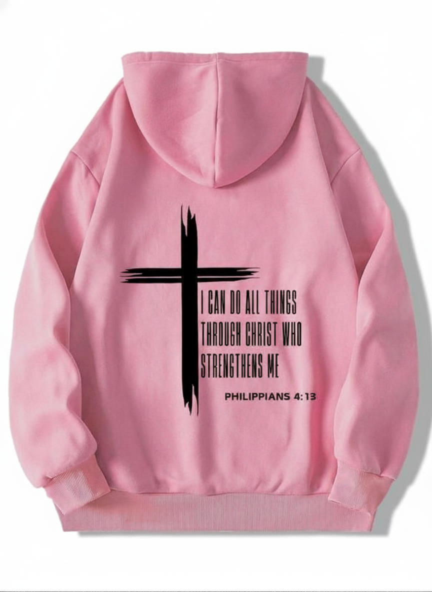 Cross of Strength Hoodie